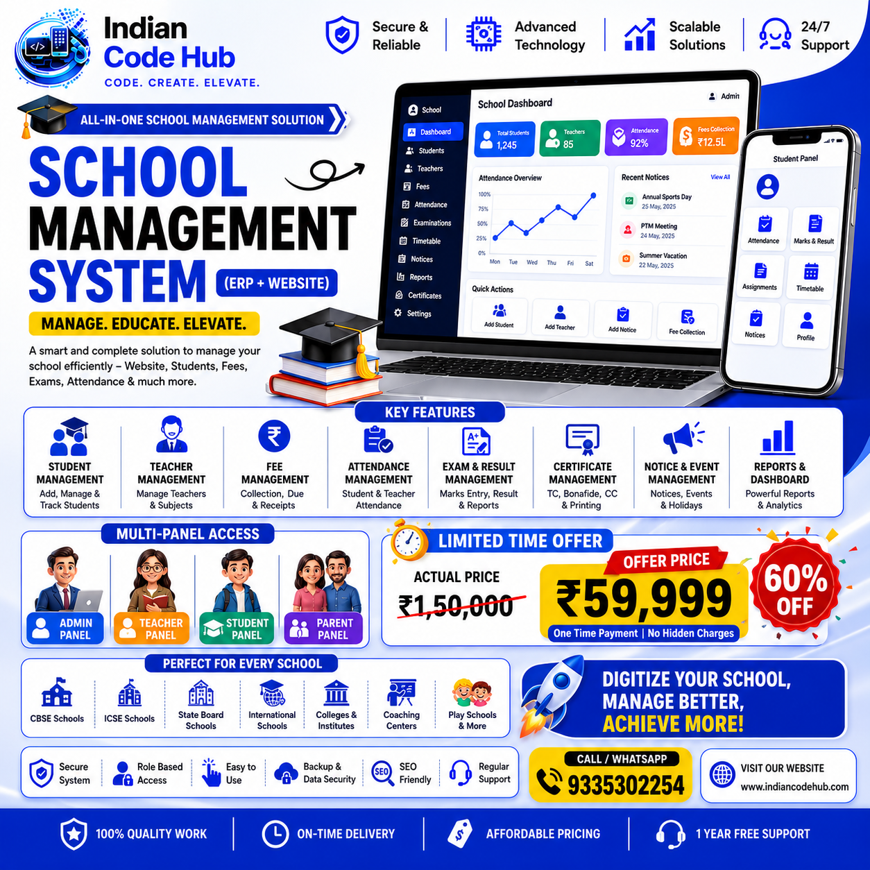 School Management Software 60% OFF